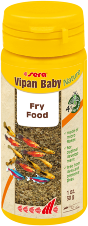 Sera Vipan Baby Nature Fry Microflakes (BB 06/26 *Not An Expiration* - Read Description)